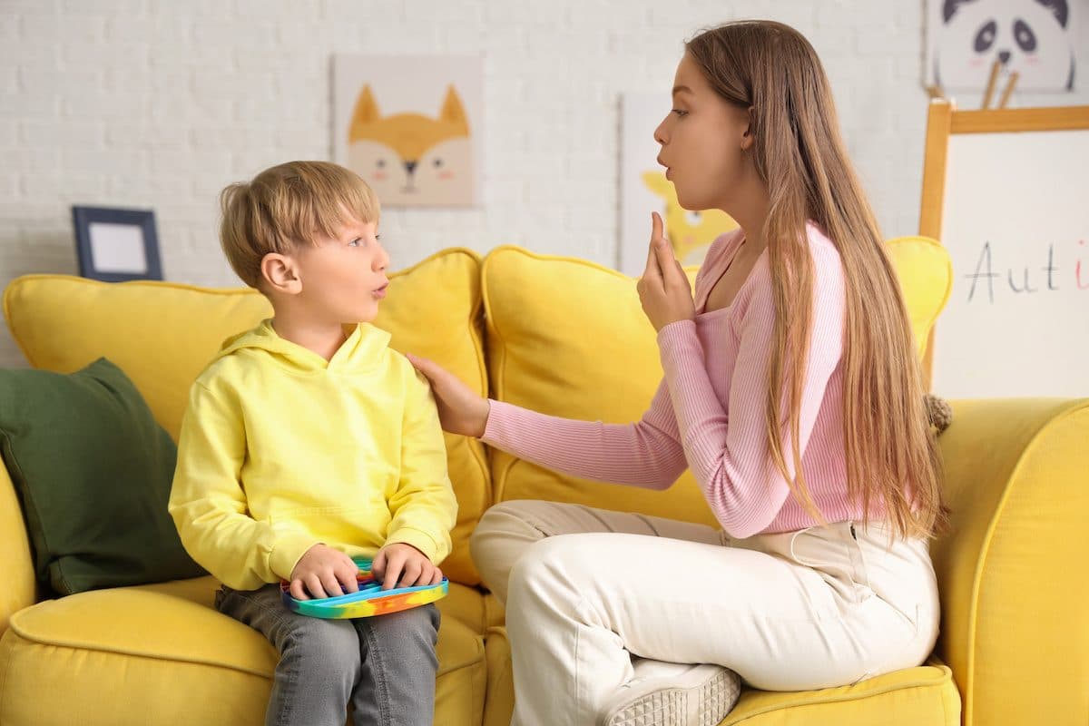 Terapia para el lenguaje y comunicación en niños
